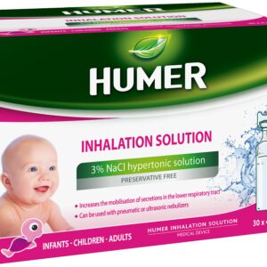 HUMER SOLUTIE HIPERTONICA INHALATOR 3% 30X4ML