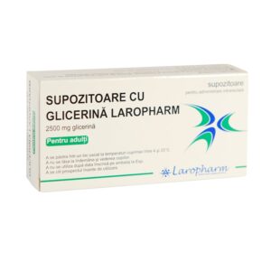 LAROPHARM SUPOZITOARE CU GLICERINA ADULTI 12BUC