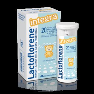 LACTOFLORENE INTEGRA 20 TABLETE MASTICABILE