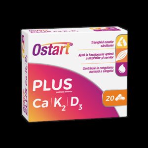 OSTART PLUS CA+K2+D3 20 COMPRIMATE FILMATE