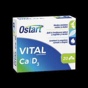 OSTART VITAL CA+D3 20 COMPRIMATE FILMATE
