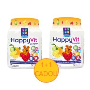 INFANT UNO HAPPYVIT COMPLEX JELEURI GUMATE 50BUC 1+1 GRATIS