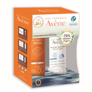 AVENE SPRAY SPF50+ 200ML + GEL DUPA PLAJA 200ML 70% REDUCERE LA AL 2-LEA PRODUS