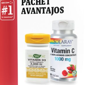SECOM VITAMINA C ADULTI + VITAMINA D3 ADULTI 30 CAPSULE
