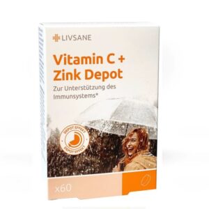 LIVSANE VITAMINA C + ZINC DEPOT X 60 TABLETE
