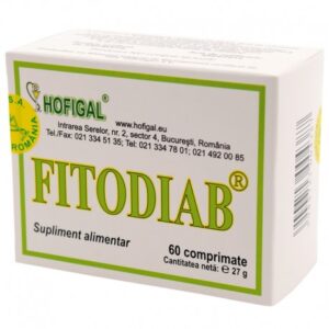 HOFIGAL FITODIAB 60 COMPRIMATE