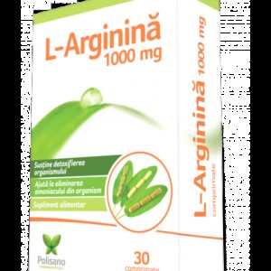 POLISANO L-ARGININA 1000MG X 30 COMPRIMATE