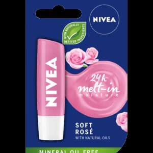 NIVEA 85066 LIP CARE ROSE 4.8G